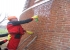 Работы в Царицыно на фасадах красного кирпича требовали удаления высолов и защиты от проникновения влаги